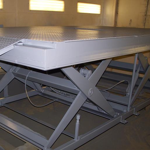 A double horizontal lift made by Power Lift