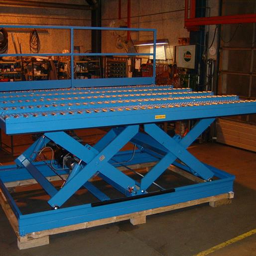 A double horizontal lift made by Power Lift