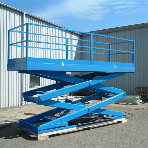 A double vertical lift made by Power Lift