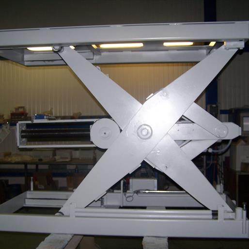 Screwdrive lift table made by Power Lift